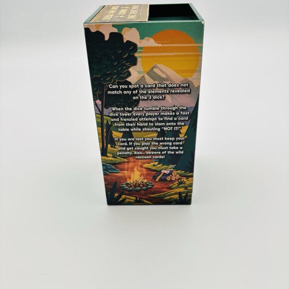 NOT IT ! The CAMPING CHAOS Edition. Dice Game. New. Sealed. 2021 - Picture 3 of 13